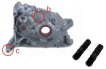 机油泵 MITSUBISHI STAREX 2500CC 21340-42106